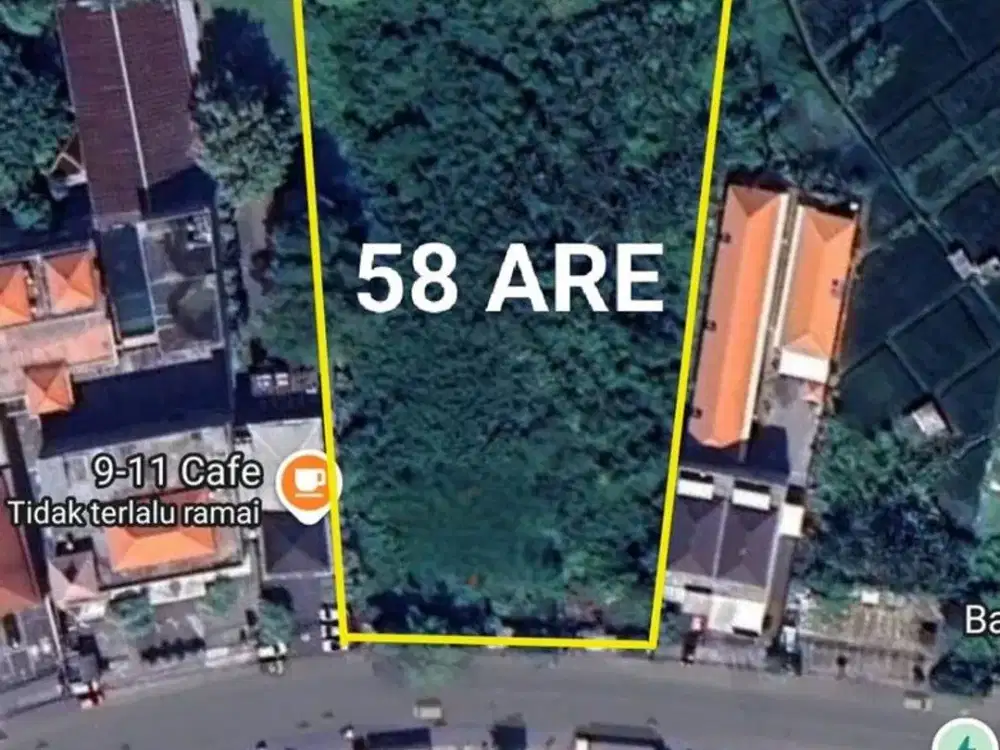 TANAH STRATEGIS – TEUKU UMAR BARAT, DISEWAKAN DENPASAR.