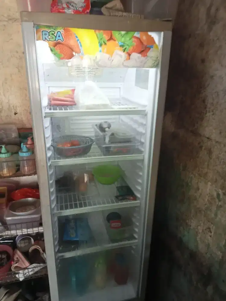 Jual bu kulkas pendingin minuman ukuran 5 rak normal no kendala