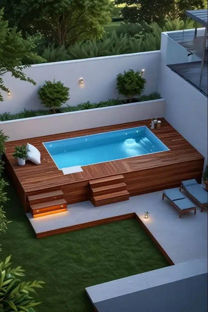Decking Kayu, Flooring, WallPanel, Plafon Kayu, Parket Jati, Bangkirai