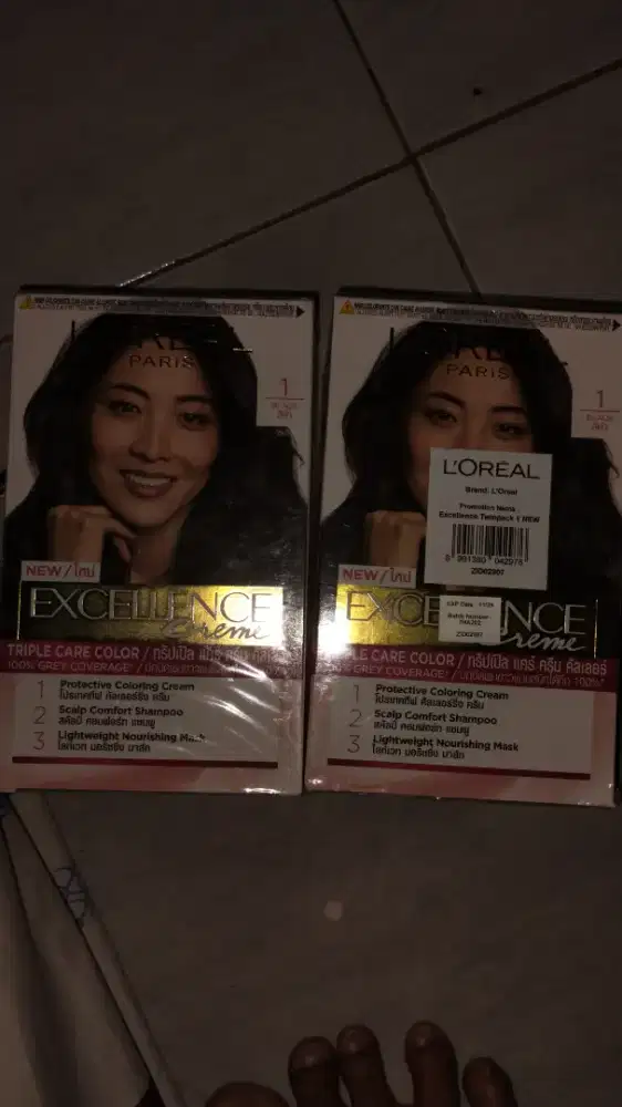 perwarna rambut 2 hitam