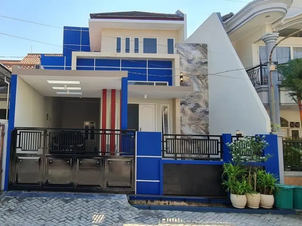 RUMAH MINIMALIS 2 LANTAI SIAP HUNI FURNISH KARAH DAERAH WONOKROMO
