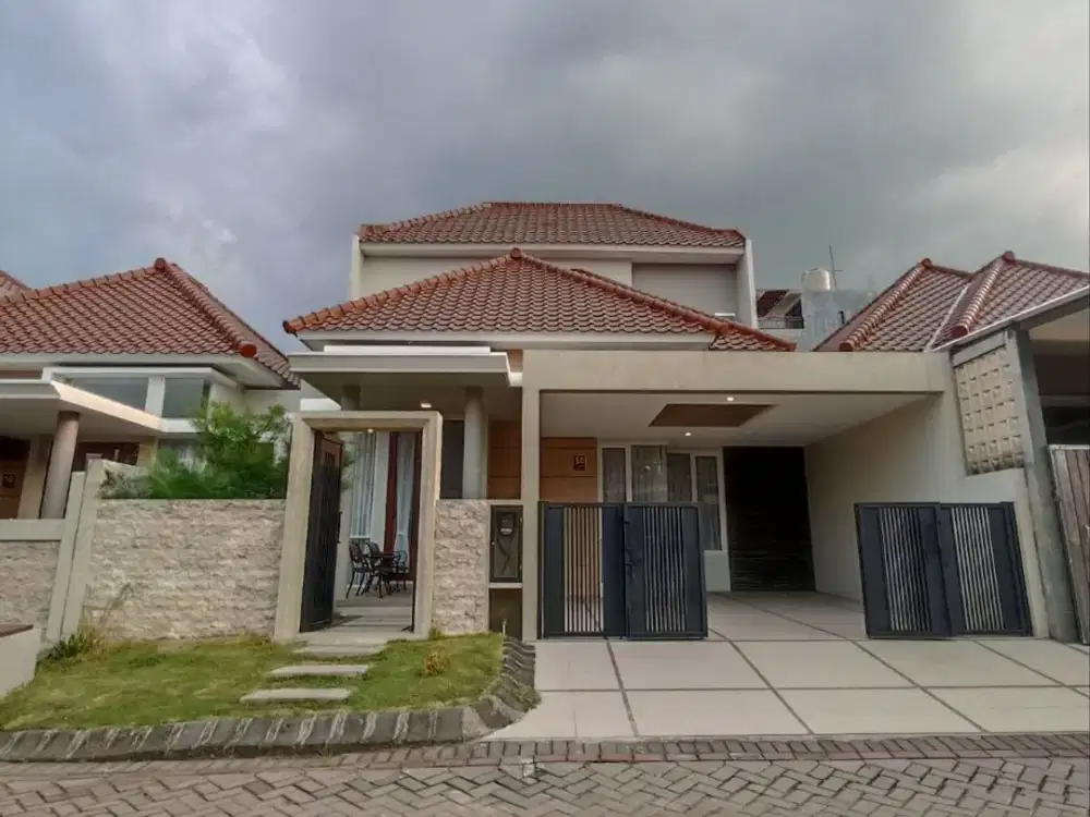 DIJUAL Rumah Cantik Modern Minimalis dan Full Furnish Siap Huni Lingkungan One Gate System Selangkah Ke RS Persada Dan Plaza Araya di Graha Kencana