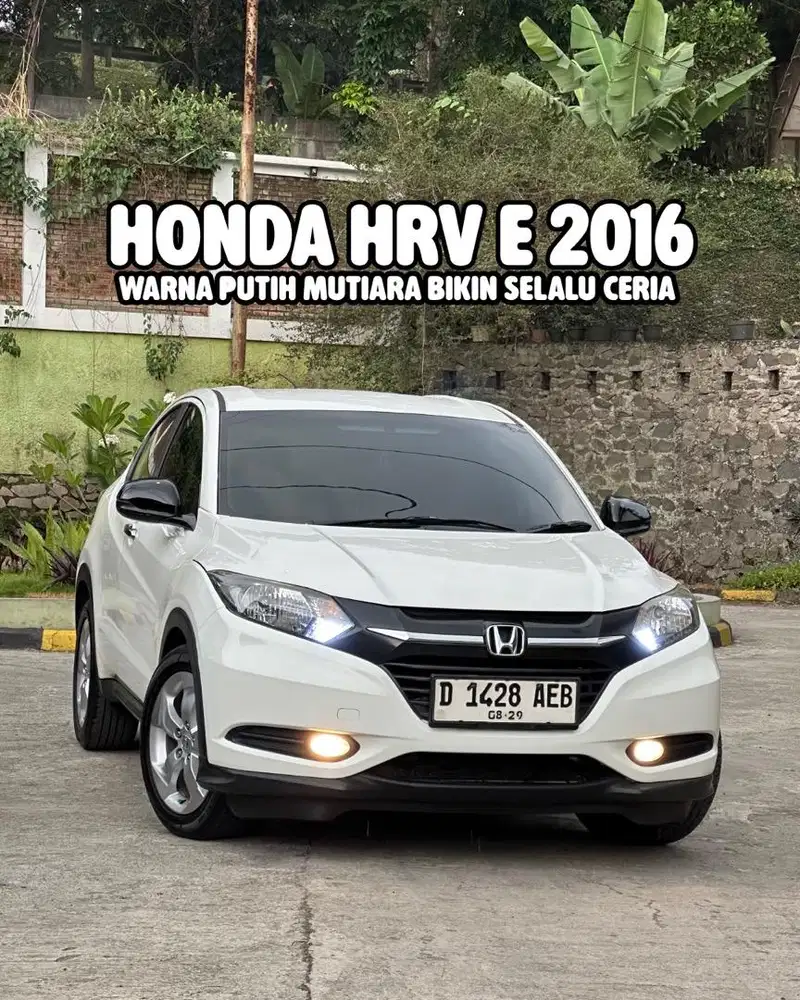 HONDA HRV E CVT 2016