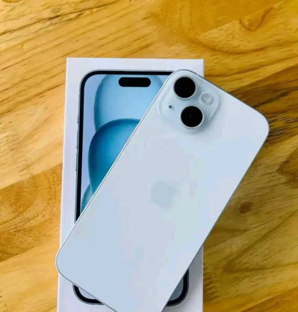 Iphone 15 new ibox 128gb cukup ktp free 2 kali cicilan