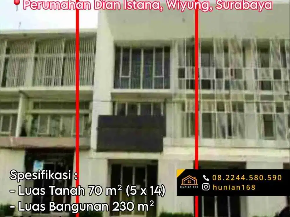 Ruko Wiyung Praja Indah Perumahan Dian Istana Wiyung Surabaya Menganti Taman Pondok Indah Babatan Mukti Graha Sampurna Royal Residence Surabaya Barat