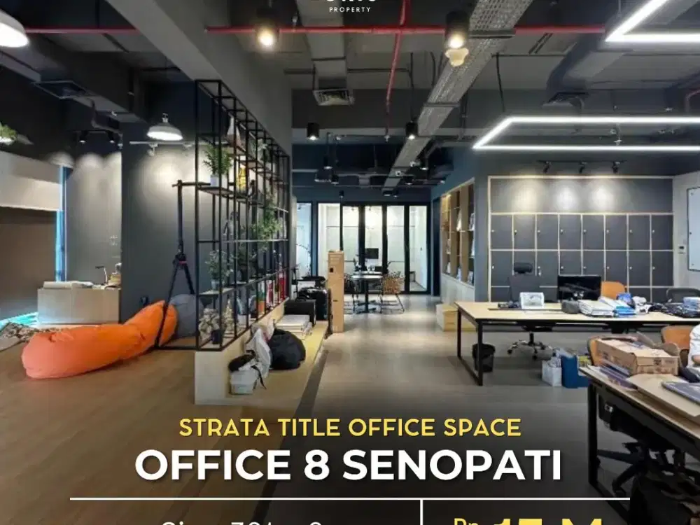 For Sale Office 8 Senopati Space Hadap Selatan, Fully Furnished