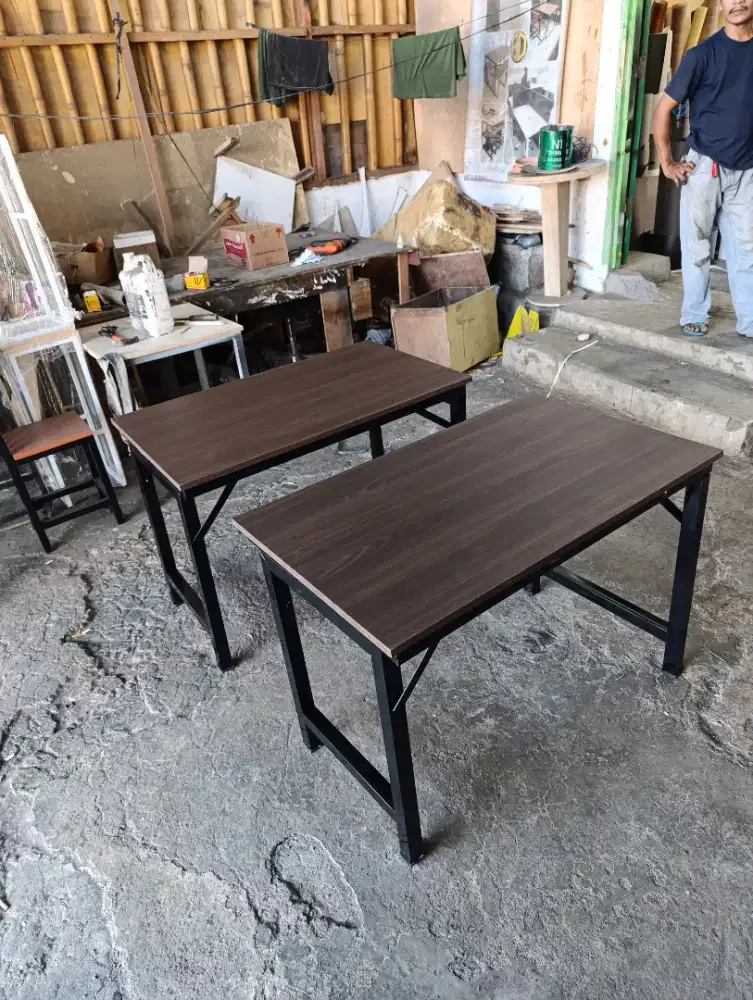 Meja lipat serbaguna portable meja koper
