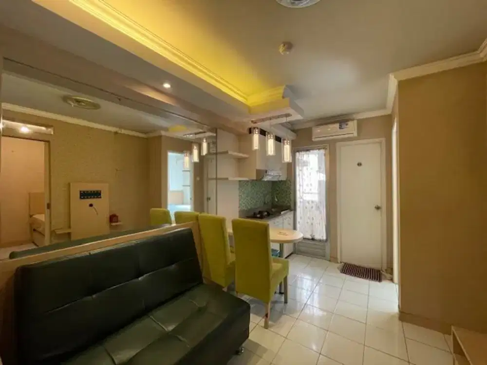 Apartemen Kalibata City 2BR Full Furnished Lantai Sedang, Full Furnished