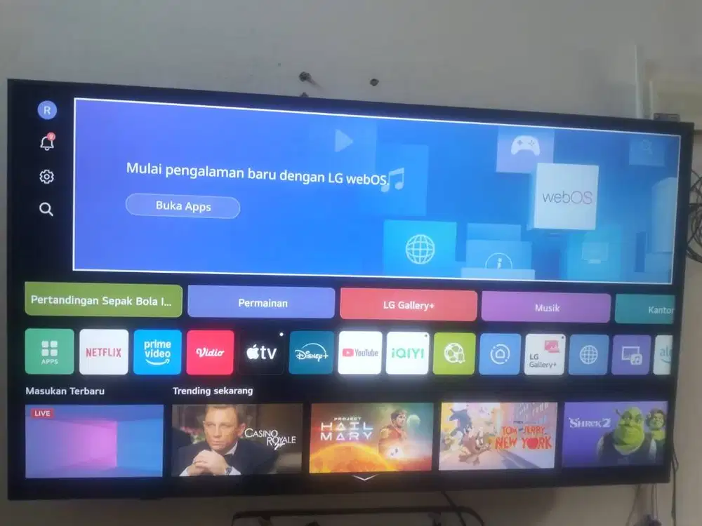 TV  LG  50 inci