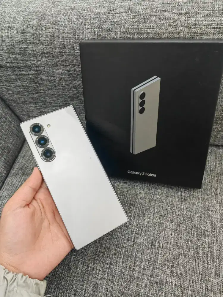 Samsung Z Fold 6 12/256 Fulset ori resmi sein no minus