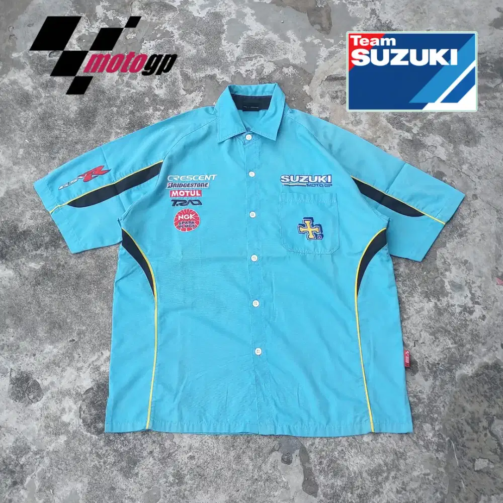Kemeja Vintage Suzuki MotoGP F.One By Multi Sport Size XL