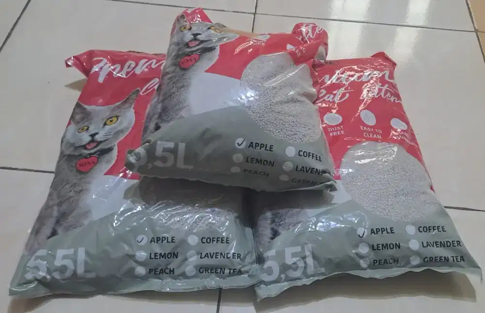 Pasir kucing & Litter box