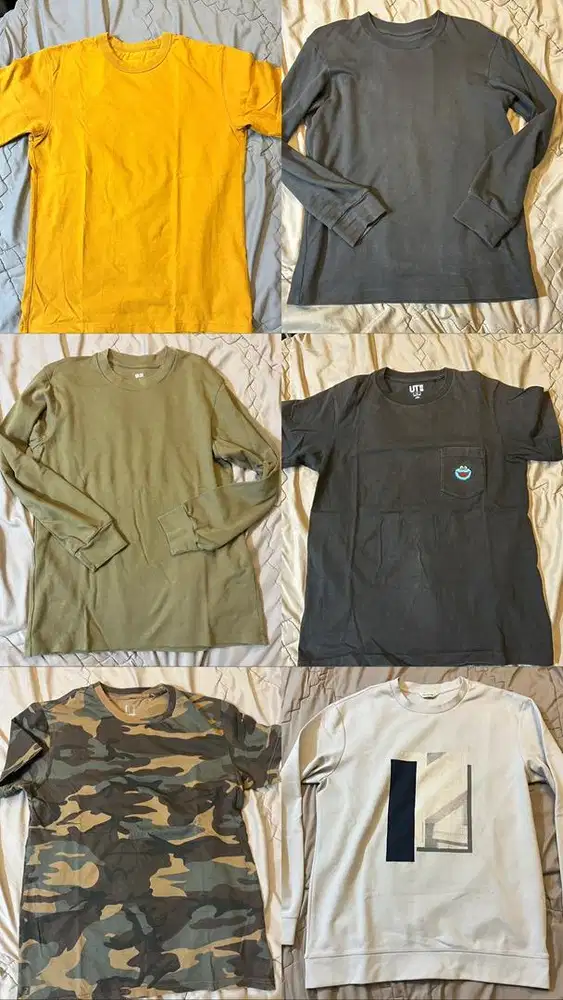 Baju Uniqlo Converse