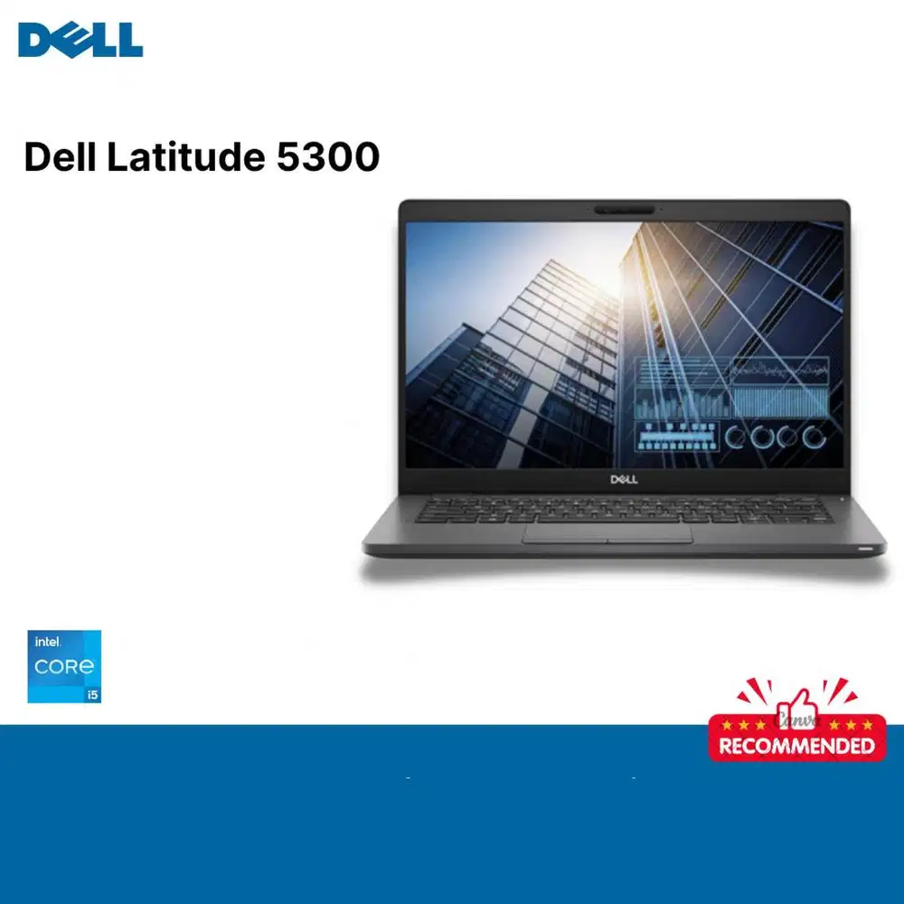 Laptop Latitude 5300 Touch Slim Core i5 Gen 8 Ram 8gb DDR4 *RRT