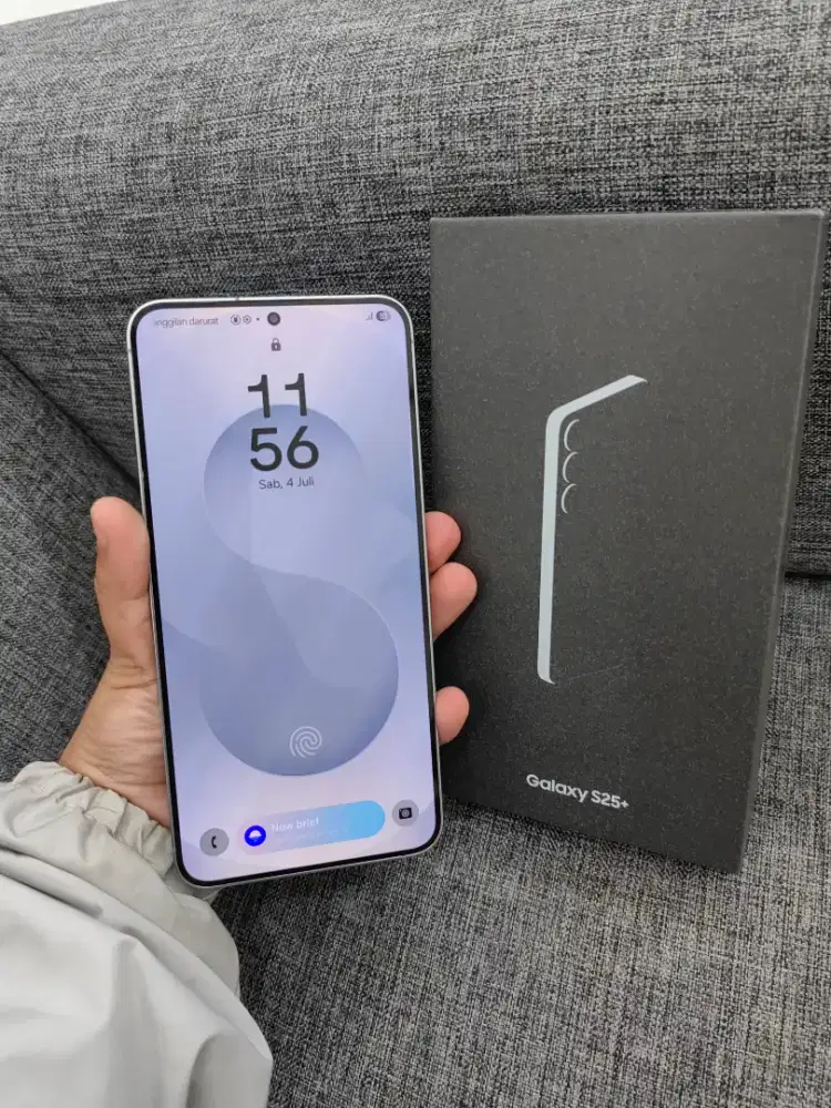 Samsung S25 Plus 12/256 Fulset ori resmi sein no minus
