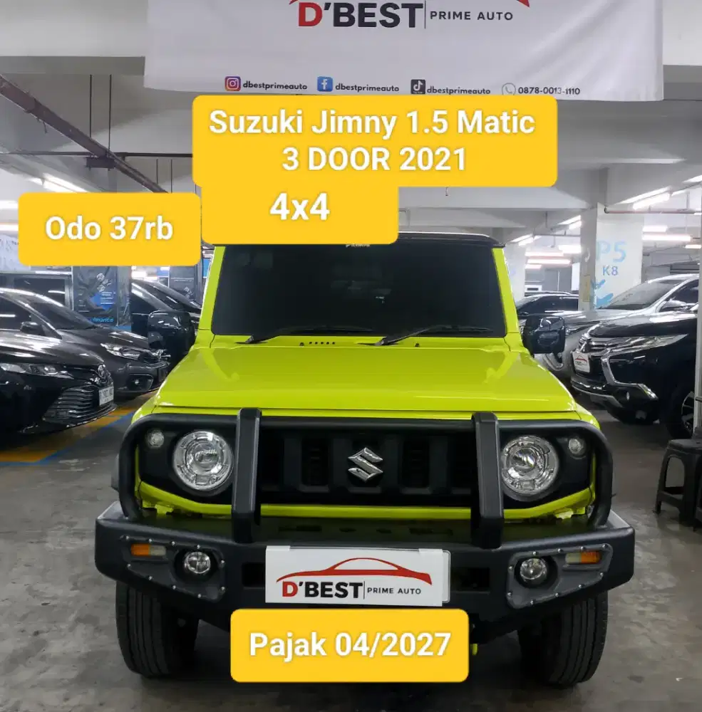 Suzuki Jimny 1.5 3 DOOR 4X4 AT 2021
