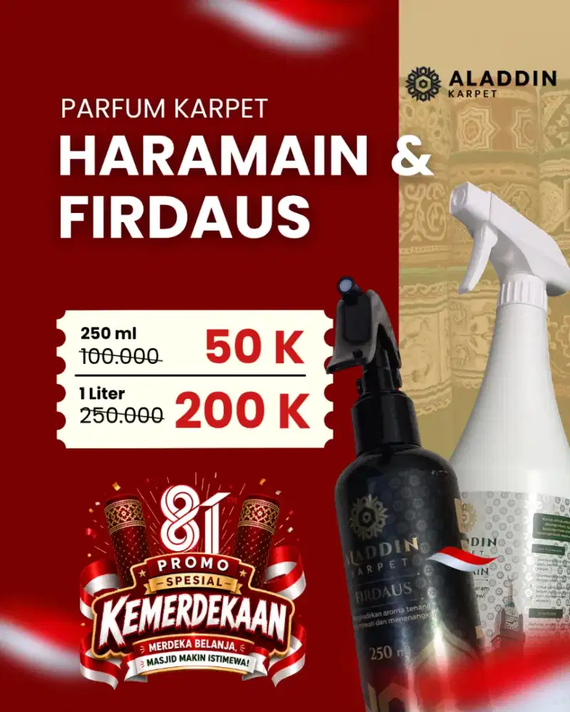 Parfum karpet masjid