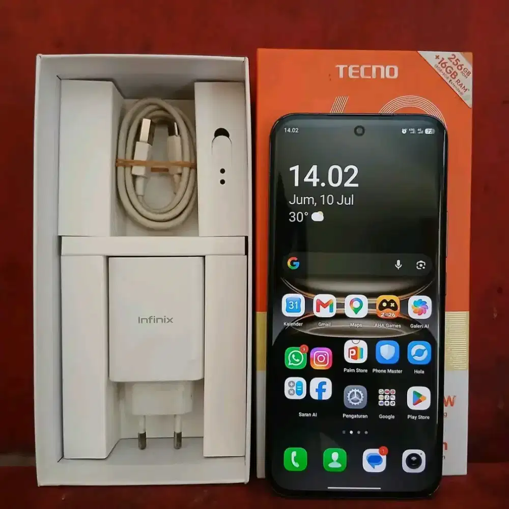 Tecno Spark 40 Pro Plus 8/256 Fullset