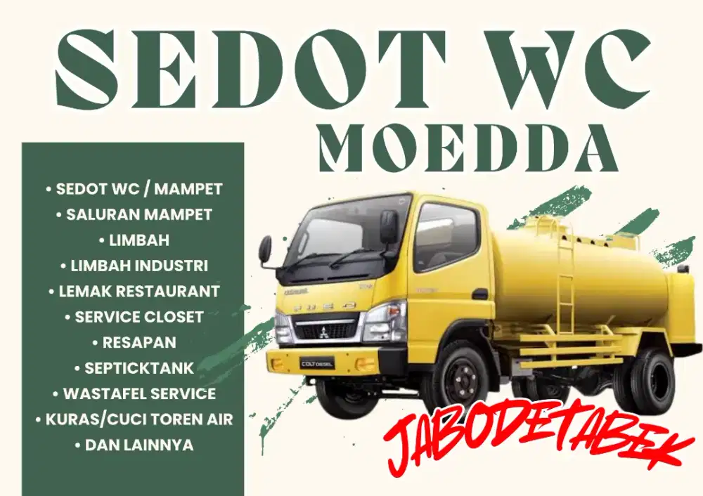 SEDOT WC DAN MAMPET PANCORAN SEKITARNYA