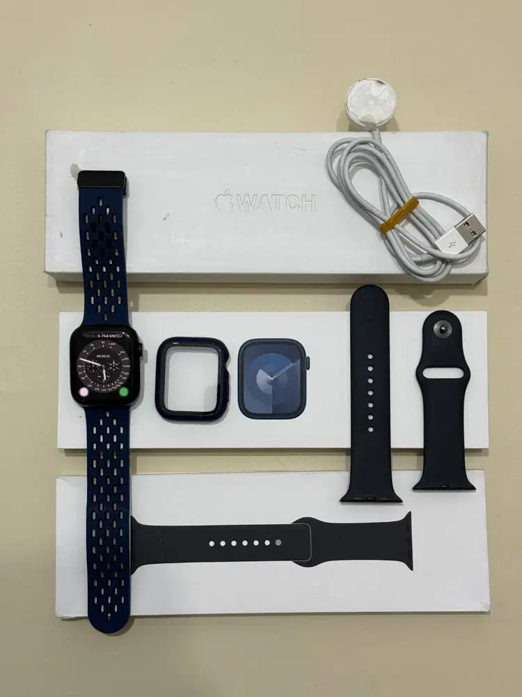 Apple Watch Series 9 45mm - Resmi Indo - Midnight
