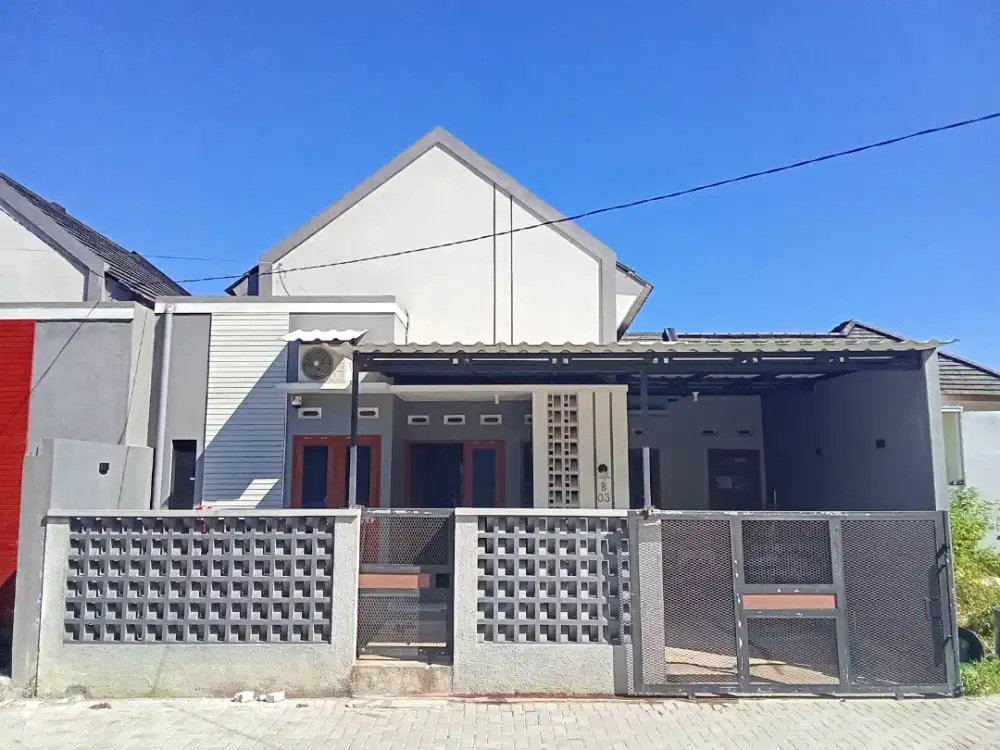 JUAL RUMAH MURAH BESERTA ISINYA SUDAH SMARTHOME