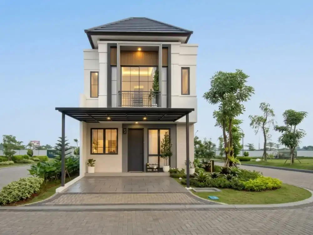 Rumah 2 Lantai Modern Classic Castilo at Terravia BSD City