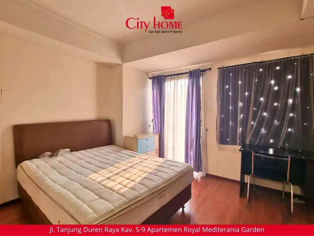 Disewakan - Studio Furnished Royal Mediterania Garden Apt at Podomoro City