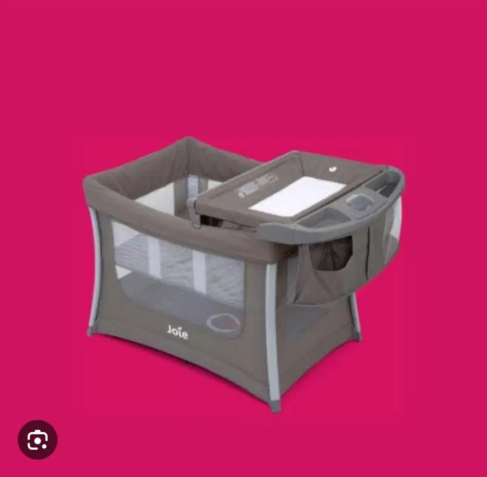 Joie Illusion Travel Cot - Nickel