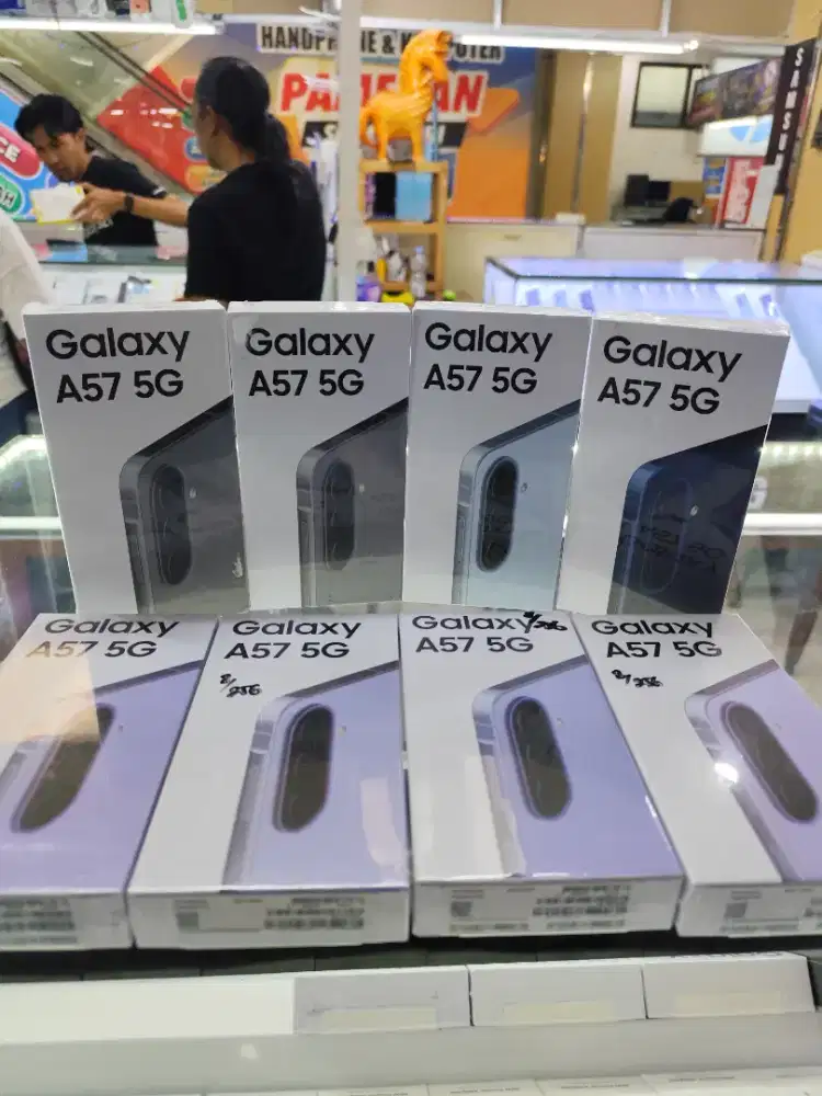 Promoo!! Samsung A57 5g 8/256 baruu Free adapter