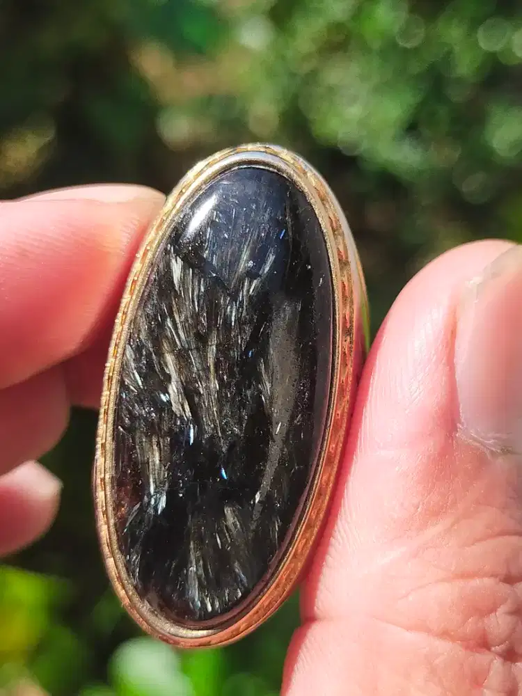 Batu bulu merak ring kunsar model pandan