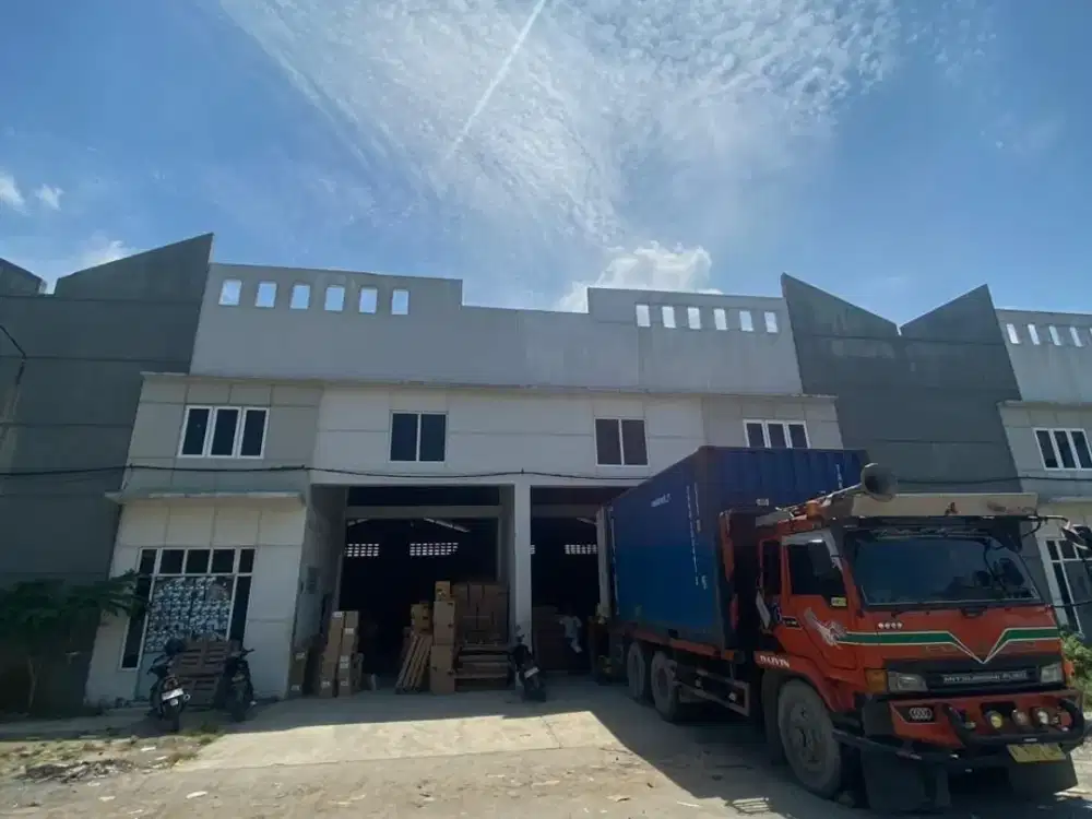 Dijual Gudang Tanjung Morawa Pergudangan Golden Star Jl. Sei Blumai