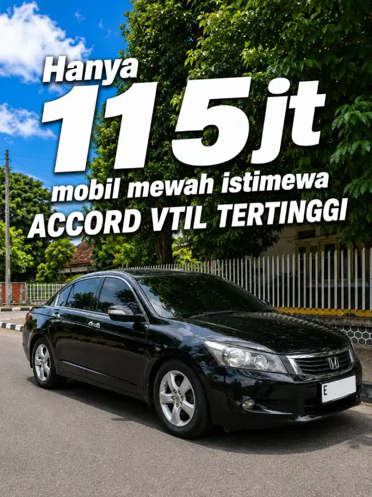 Honda accord cp2 VTiL 2008 pemakai langsung