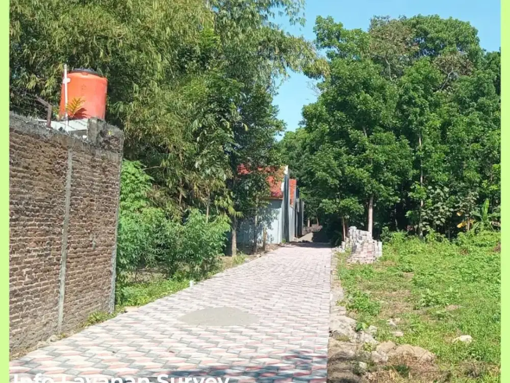 1km Selatan Kampus UII Kaliurang Tanah Kost Jogja SHMP