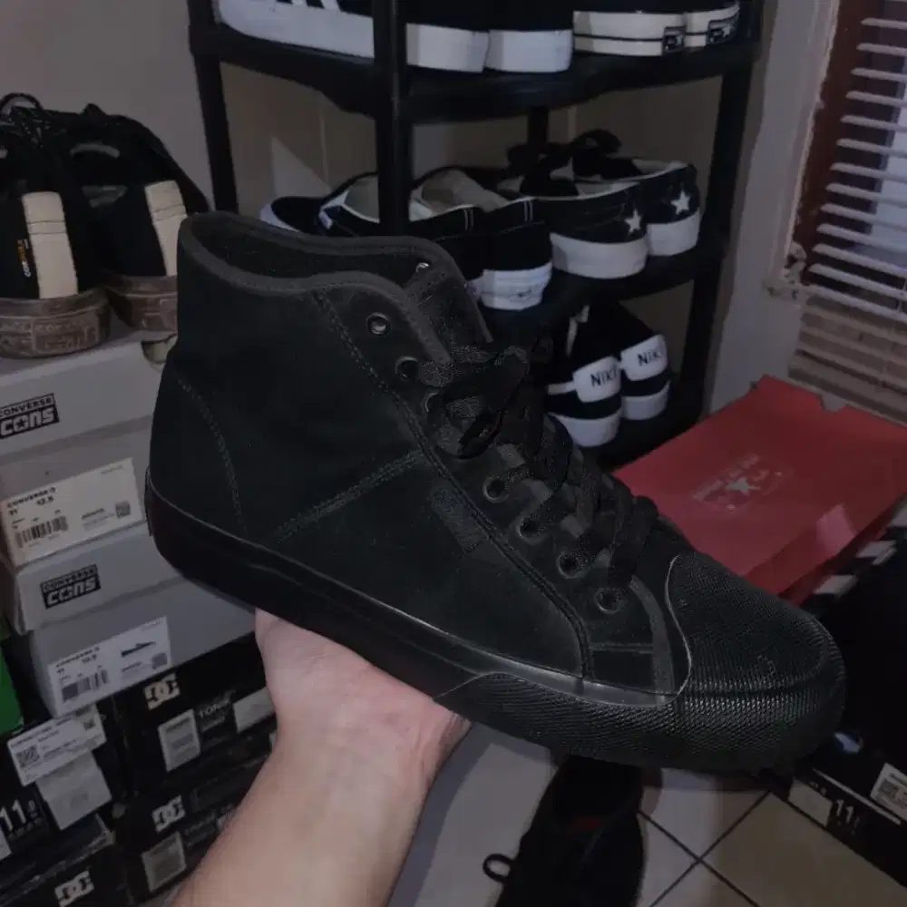 Jual DC Shoes Manual HI RT S All Black