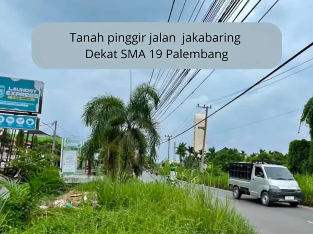 dijual tanah area JAKABARING DEPAN man 1 pALEMBANG