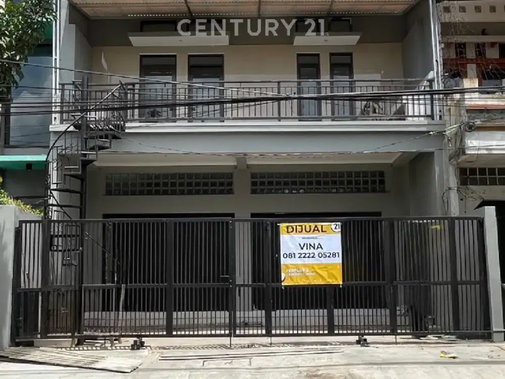 Rumah Plus Ruko 2 Lantai Bangunan Baru Mainroad Antapani
