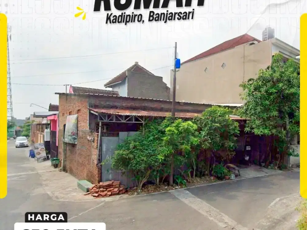 Dijual Rumah Strategis Akses Jalan Lebar Siap Huni di Jl Kerinci Sekip Kadipiro Banjarsari Surakarta