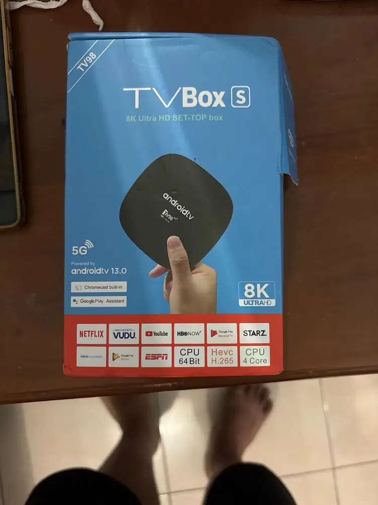 Android TV box 8+128