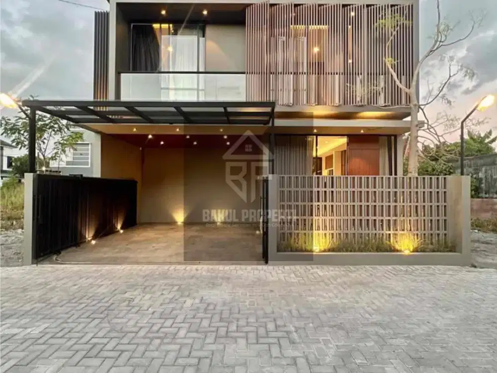 Rumah baru mewah full furnished di Sambisari Purwomartani