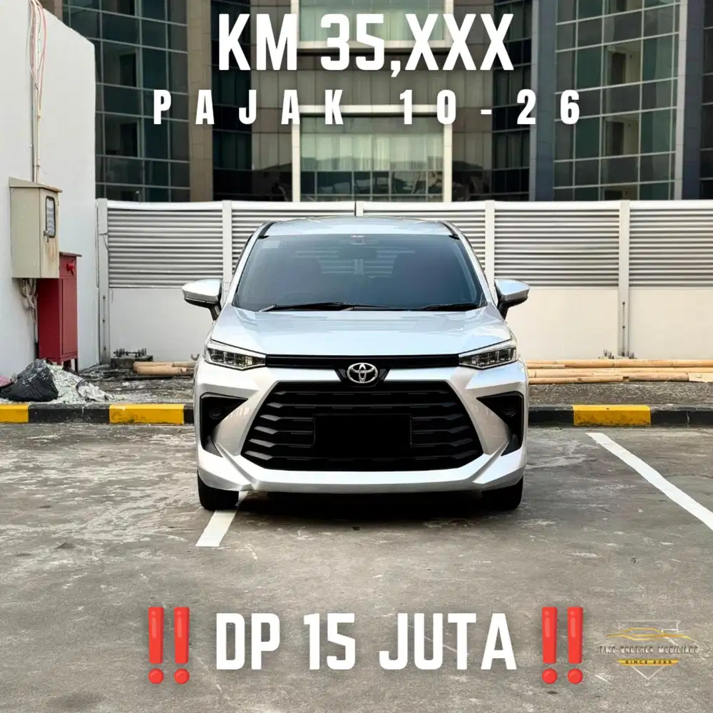 ‼️LOW KM 35RIBU‼️
TOYOTA AVANZA 1.3 NEW G BENSIN CVT TH 2022