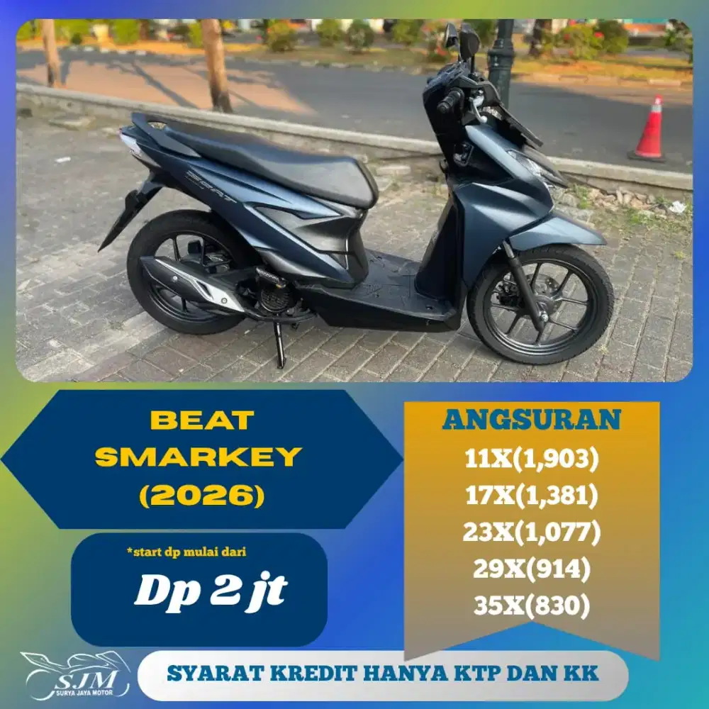 HONDA BEAT SMARTKEY 2025 SIAP PAKAI