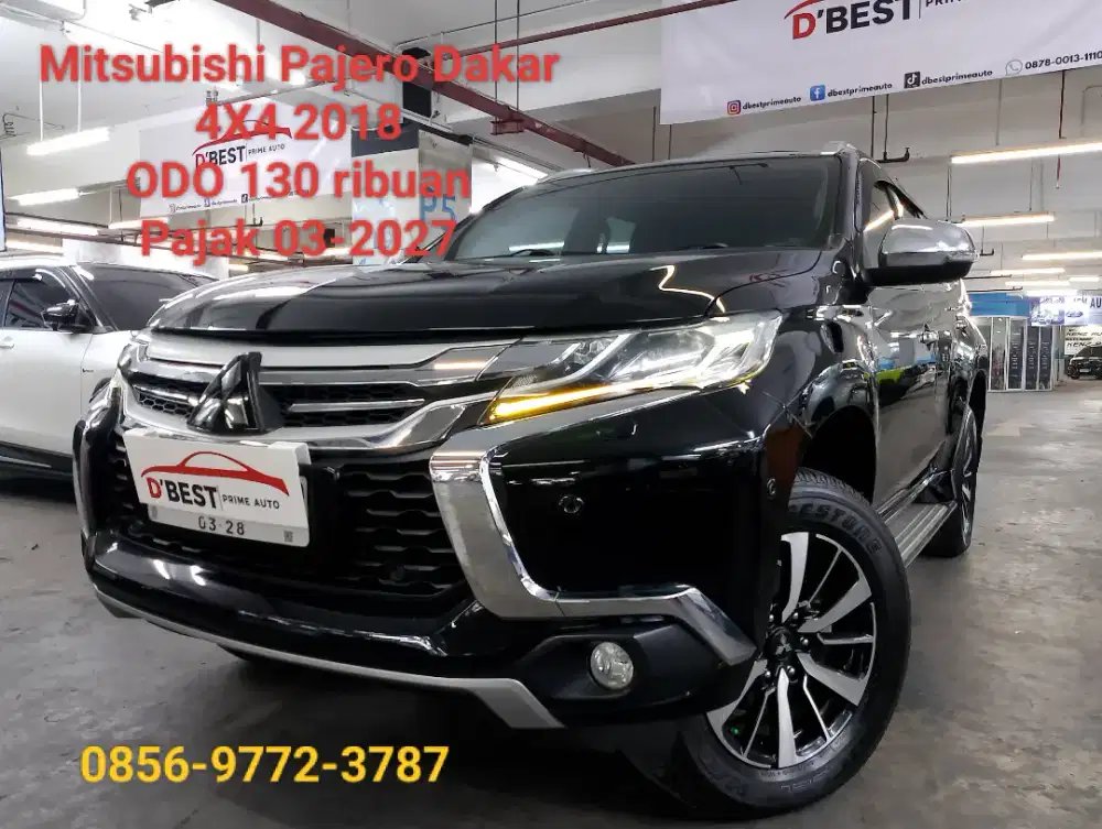 Mitsubishi Pajero Dakar 4x4 at 2018 Hitam