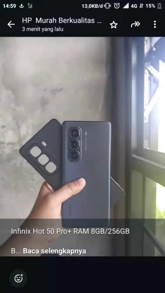 Infinix hot 50 pro second