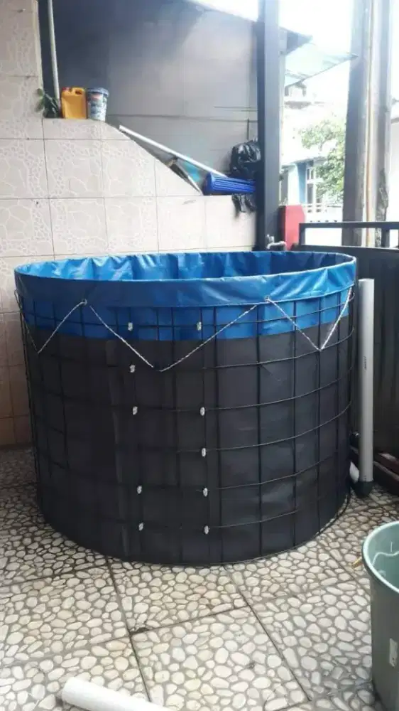 Kolam Bundar Bioflok