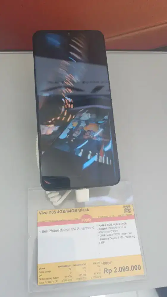 Vivo Y05 6/64gb garansi resmi