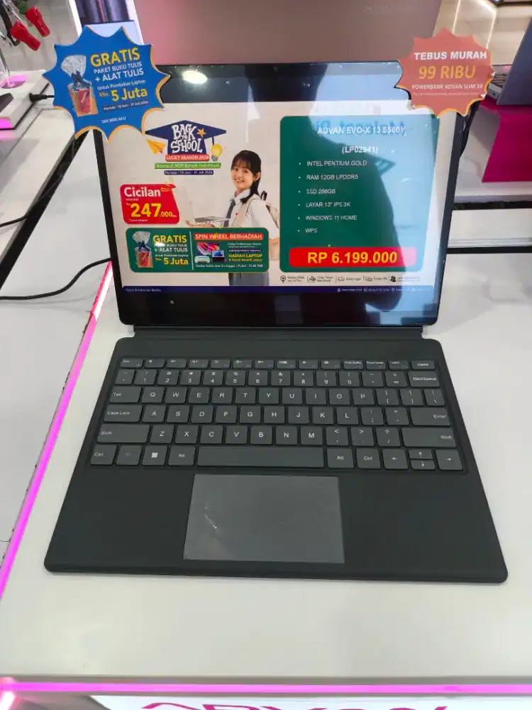 Kredit laptop advan evo promo bebas 1x angsura