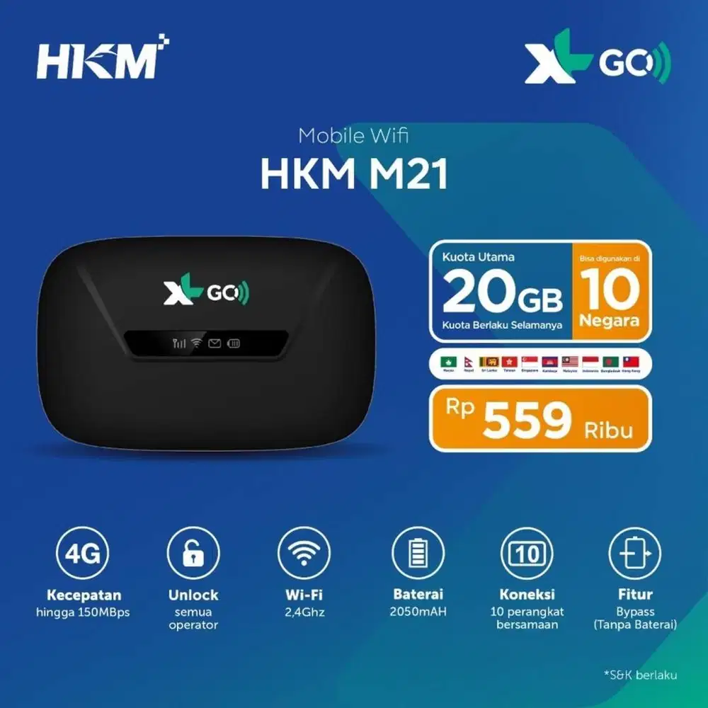 MIFI XL GO ALL OPERATOR LOKASI PEKANSARI CIBINONG