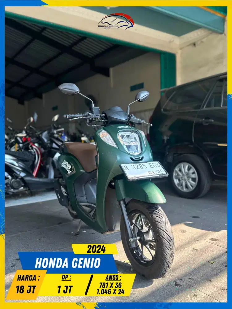 HONDA GENIO 2024 MANTAP POLL MASZEEHH HIKMAH MOTOR KEPUH MALANG