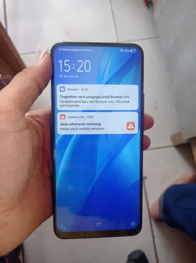 Hp Vivo y15 8/258