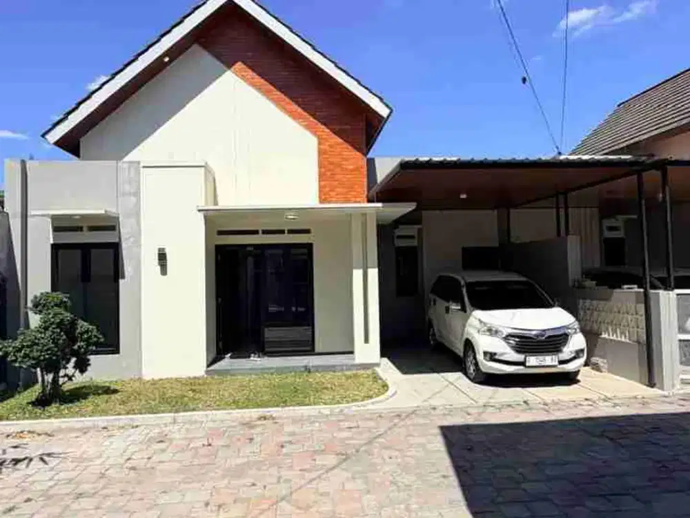 RUMAH CANTIK SCANDINAVIAN STYLE KEKINIAN DALAM MINI CLUSTER DI WEDOMARTANI NGEMPLAK SLEMAN